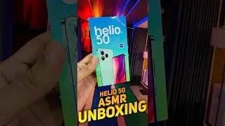 Helio 50 ASMR Unboxing #ttp #smartphone #unboxing #tech