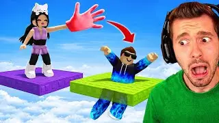 TROLLEI O LIPÃO na TORRE TROLL do Roblox! - Torre Slap 3 Roblox