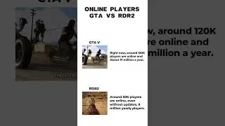 online player count gta vs rdr2