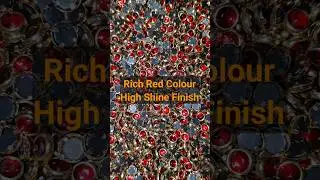 Red Crystal 3mm Round Kundans ✨ Perfect for Bangles & Earrings