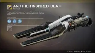 Destiny 2 Another Inspired Idea Exotic Sparrow 20190330
