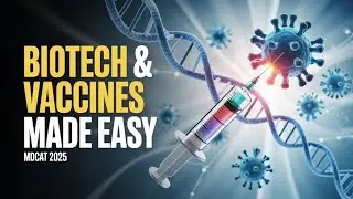 16.1 Vaccines & Biotechnology | Easy Explanation for MDCAT | Combat Health Issues with Science!