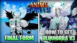 Anime Spirits | ULQUIORRA FINAL FORM | Showcase + Tutorial Como Pegar Ulquiorra V3 #animespirits