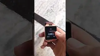 how to use sound recording feature in dz09 smartwatch // camera smartwatch//