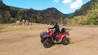 ATV stunt ride at Dzuleke, kohima, Nagaland,  Northeast india