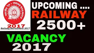RAILWAY SECTION ENGINEER VACANCY -2017
