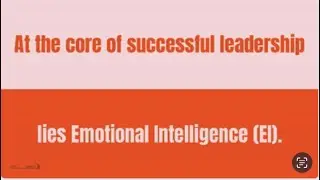 Why Coaching is all about Increasing EQ?