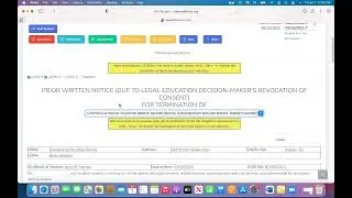 WK 99r Prior Written Notice for Revocation PWN R