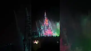 HONGKONG DISNEYLAND FIRE WORKS