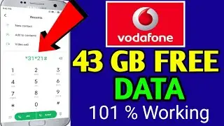 Vodafone free 43GB 4G data offers 2020 || vodafone free Internet || vodafone free data || Free data