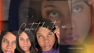 Пробую цветные контактные линзы TTDEYE | Честный обзор и примерка #контактныелинзы #ttdeye