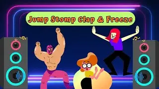 🎵 Jump Stomp Clap & Freeze | Fun Kids Dance & Action Song for Toddlers