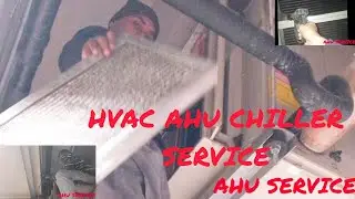 hvac chiller system #hvac #airhandlingunit #pakistan #service #cleaning || chiller system