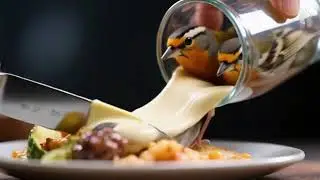 birds in your food #shorts #viral #asmr 