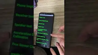 Note 10 Calibrate the proximity sensor