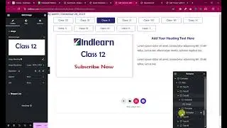 Indlearn  - How to edit tabs