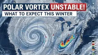 Полярный вихрь нестабилен! Чего ожидать этой зимой #PolarVortexUpdate#DecemberColdForecast#Winter...