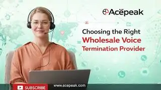 Wholesale Voice Termination Providers: Most Effective Solution from Acepeak