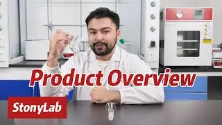 Powder Funnel with Offset Design | 24/40 Joint | Smooth Powder Transfer