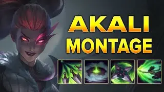 Akali Montage 2021 - Best Akali Plays