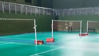 29 day challenge badminton session 🏸 practice good morning guys