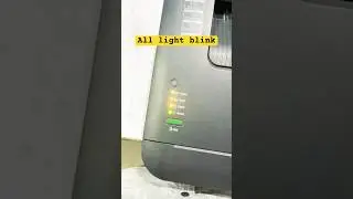 brother HL-L2321D all light blinking problem #brother #brotherprinter #printer #printerproblems