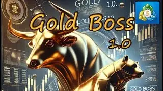 Gold Boss 1.0 MT5 EA Testing with 1000 USD for 3 months on Gold