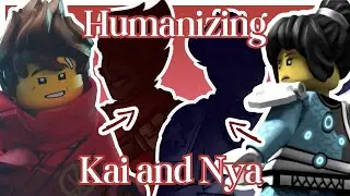 Humanizing Kai and Nya From Ninjago!! (Speedpaint+Commentary)