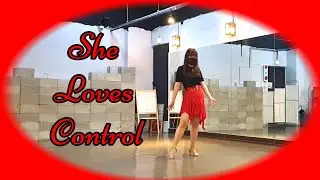 She Loves Control Linedance - Demo (Intermediate)