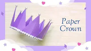 How to make a Paper Crown 👑|| DIY Paper Crown|| Paper Crafts|| Origami Crown