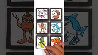 Italian Brainrot DIY Mini Cardboard Puzzle Games 😍 Tiny Paper & Cardboard Challenge Game #trending