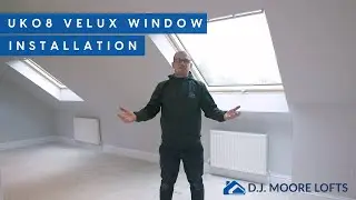 Установка окон UK08 Velux &mdash; DJ Moore Lofts
