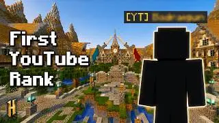I Found The First Hypixel YouTube Rank