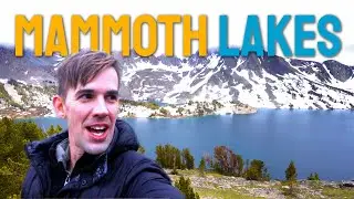 Hiking Mammoth Lakes When It's Still Snowy (harder than we thought!)