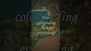 The Power of Color Grading &ndash; A Different View from Above 🎨🚁 #drone #colorgrading #air #dji