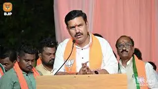 BJP State  PRESIDENT Karnataka . B Y Vijayendra Sir, Wellcoming in Jamkhandi City.