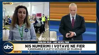 Pjesemarrje e ulet e zgjedhesve ne Fier, nis numerimi i votave | ABC News Albania