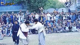 مسابقه پهلوانی ویاقوشتیگیری بین جوانان ولایت تخار..!