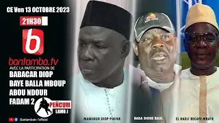 🔴SUIVEZ EN DIRECT PENCUM LAMB JI AVEC EL BECAYE MBAYE : MANSOUR DIOP ET BADA DIONE | VEN.13 10 2023