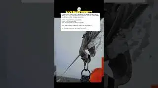 How Technicians Move on Live High-Voltage Power Lines  #curiosity #mistery