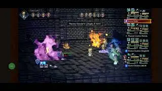 Octopath COTC 9th Floor Masters tower featuring EX Fiore.