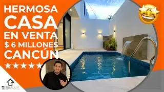Terra Casa Inmobiliaria - Casa en Residencial Aqua, Cancún MXN$6M. ¡Increíble!