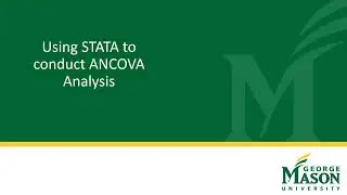 Using STATA for ANCOVA