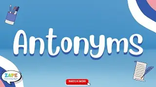 Antonyms for Kids | Opposite Words | Grade 1 English