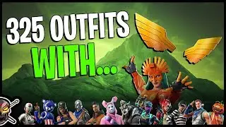 NEW Sun Wings Back Bling on 325 Outfits - Sunbird - Fortnite Cosmetics