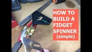HOW TO BUILD A GOLD FIDGET SPINNER - Simple