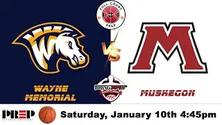 GottaGetIt Classic || Wayne Memorial vs Muskegon || Boy's Basketball || Full Livestream