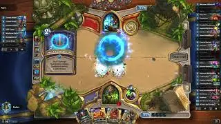 Renolock gameplay vs even shaman