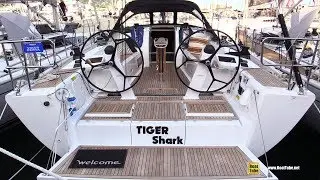 2019 Dehler 46 Sailing Yacht - Deck and Interior Walkaround - 2018 Cannes Yachting Festival