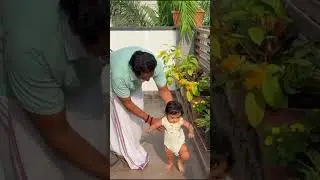 ముద్దుల మనవడుతో చీఫ్ విప్ జీవీ.